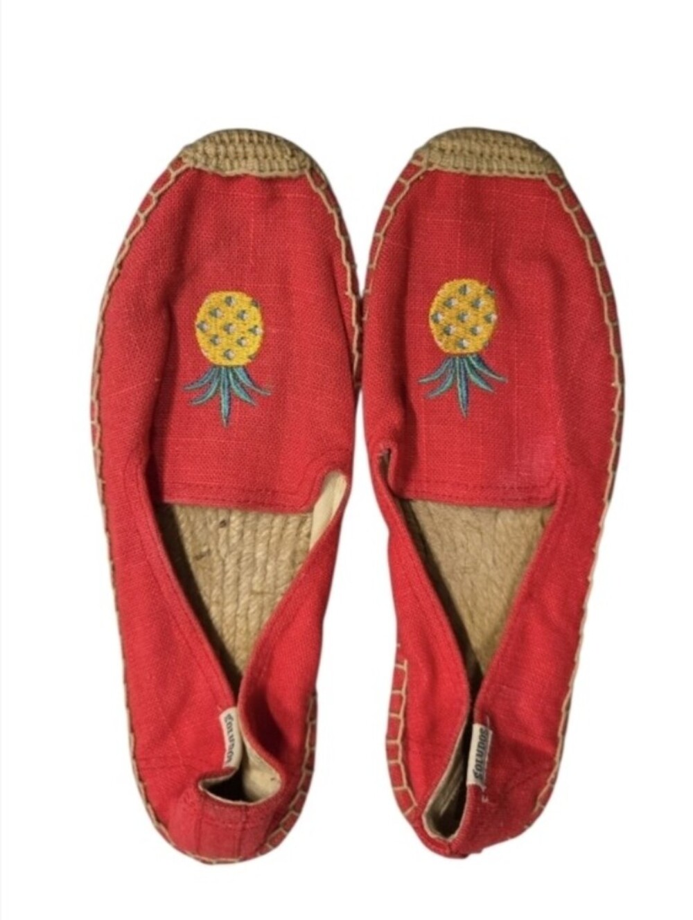 Soludos Size 7 Pineapple Espadrilles